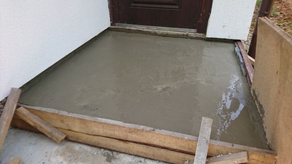 Entryway Concrete Repair in Mount Juliet