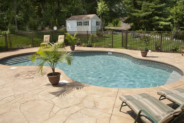 Pool Deck Resurfacing in Mount Juliet